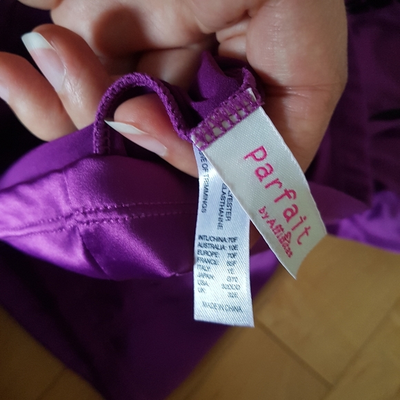 Parfait affinitas purple camisole - 32DDD - Picture 6 of 6